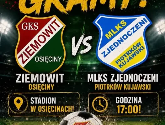 Sezon startuje! Nowa drużyna Ziemowita Osięciny wkracza na boisko