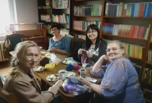 Szydełkowe spotkania w Bibliotece w Piotrkowie Kujawskim