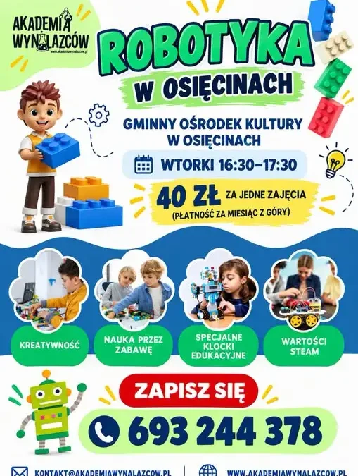 Ruszają regularne zajęcia w Gminnym Ośrodku Kultury – start 22 września
