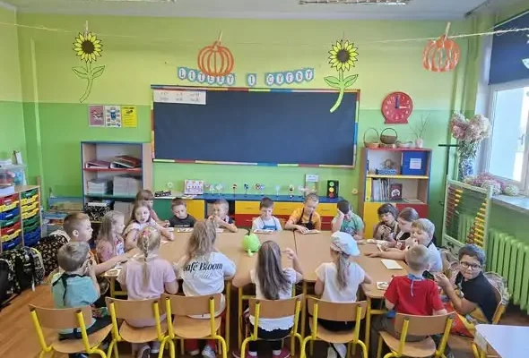 Dzień Jabłka w klasach pierwszych – warsztaty kulinarne w Borucinie