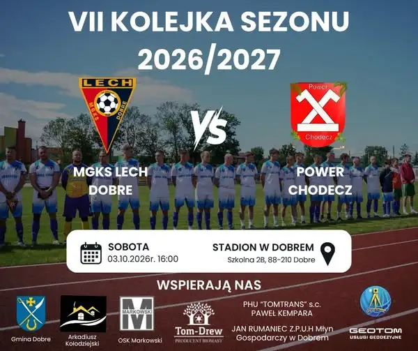 MGKS Lech Dobre podejmie lidera – Power Chodecz w sobotnim meczu