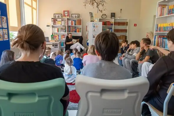 Ogólnopolski Dzień Głośnego Czytania w bibliotece szkolnej