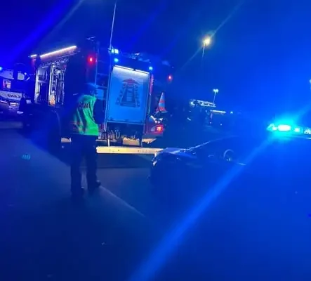 Wypadek na DK62 w Broniewku – akcja służb ratunkowych