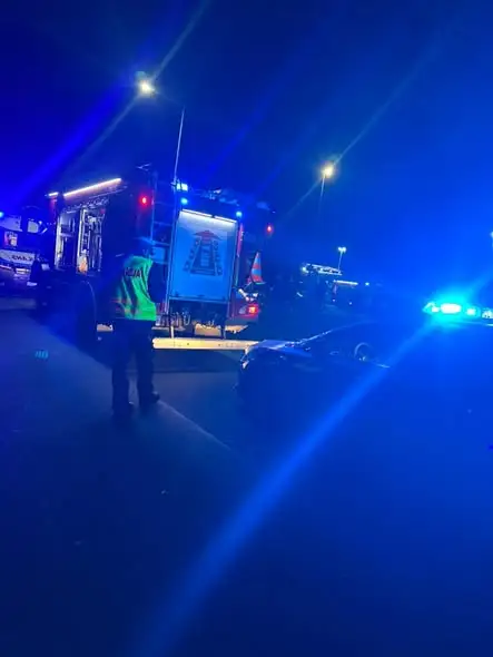 Wypadek na DK62 w Broniewku – akcja służb ratunkowych