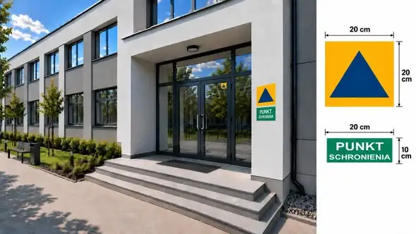 Nowe zasady oznakowania punktów schronienia – do końca roku trzeba oznaczyć budynki