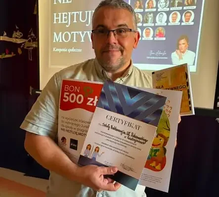 Radziejowice: warsztaty „Nie hejtuję – motywuję” w szkole podstawowej