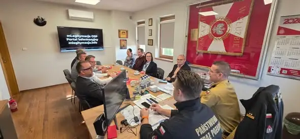 Szkolenie z mLegitymacji OSP w Radziejowie – samorządowcy uczą się cyfryzacji straży