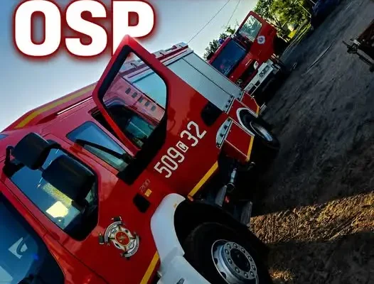 Witowo-Kolonia: poranna akcja ratunkowa z udziałem OSP Osięciny i JRG Radziejów