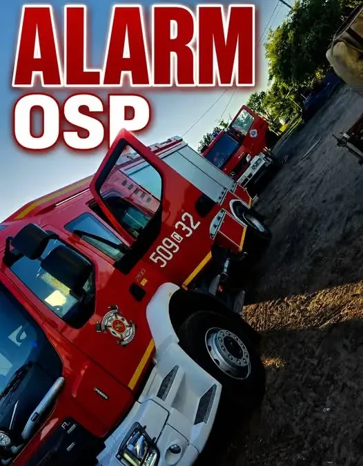 Witowo-Kolonia: poranna akcja ratunkowa z udziałem OSP Osięciny i JRG Radziejów